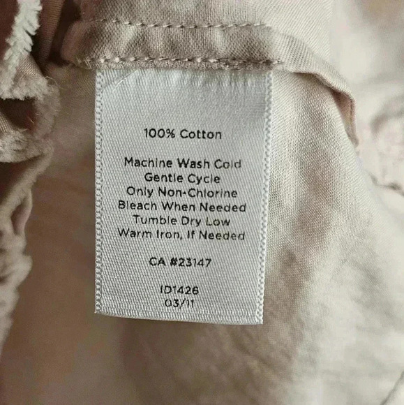 Talbots Blush Pink Ruffled Sleeveless Top 6P - Picture 3 of 6